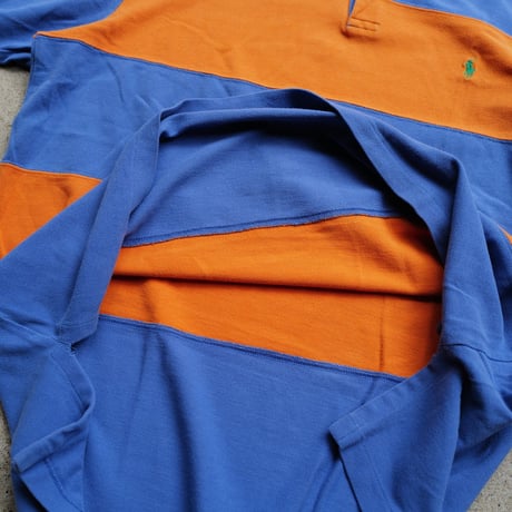 ［XL］POLO SHIRT_MADE IN USA_80-90s vintage_no.11