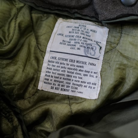［M］m65 parka_fullset_1970's_deadstock_1970's_no.3