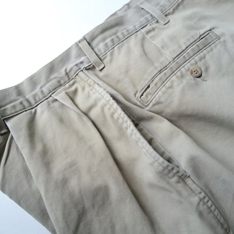 [W36 L31] Old Polo_80-90s vintage_2tack chino