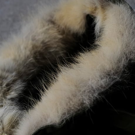 ［Free size］m51_coyote fur hood_no.6