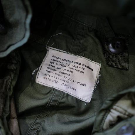 ［M］m65 parka_fullset_1970's_deadstock_no.81