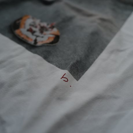 [anytee classics] Girls' Photo Long Tee_Red rib