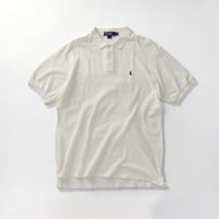 ［L］POLO SHIRT_MADE IN USA_80-90s vintage_no.25