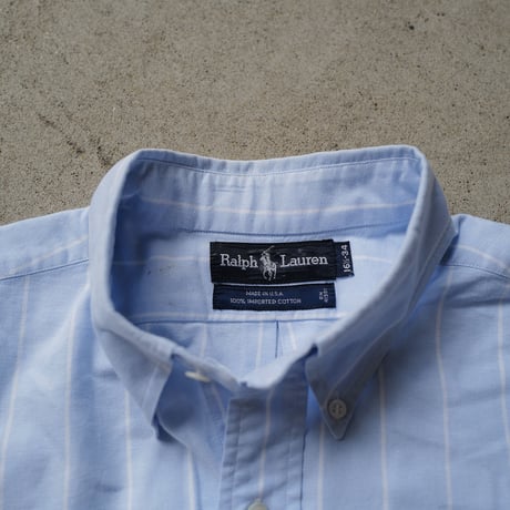 ［XL］USA Button Down Shirt by Ralph Lauren_chambray_80-90s vintage_no.7