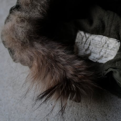 ［Free size］m51_first model_coyote fur hood_no.5