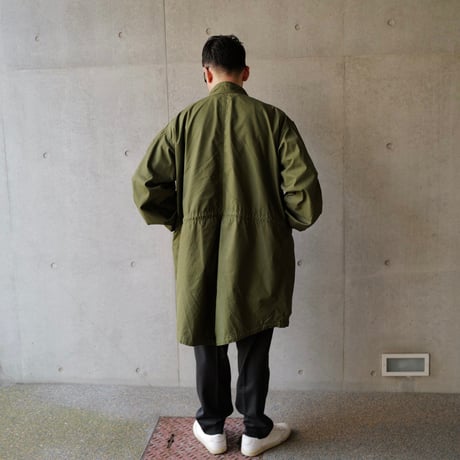 ［M］m65 parka_First Model_Silver Zipper