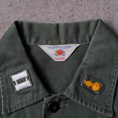［L fit］USARMY Olive Green Shirts_First model_no.9
