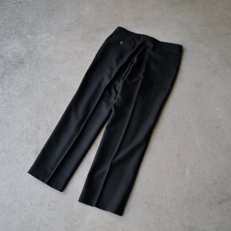 ［W36 L32］Vintage Black Pants_LEVI'S Acton Slacks_deadstock_no.7