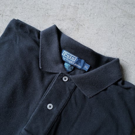 ［XL］POLO SHIRT_MADE IN USA_80-90s vintage_no.1