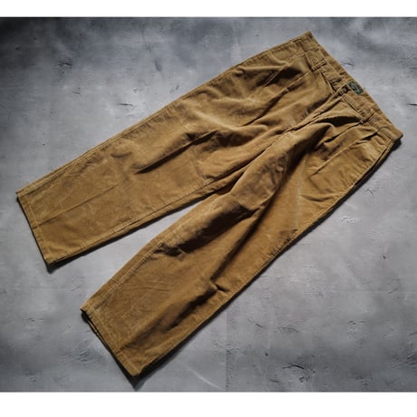 [W35 L29] POLO COUNTRY 2tuck CORDUROY PANTS_80-90s vintage