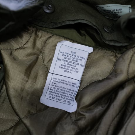 ［XL］m65 parka_fullset_deadstock_no.93