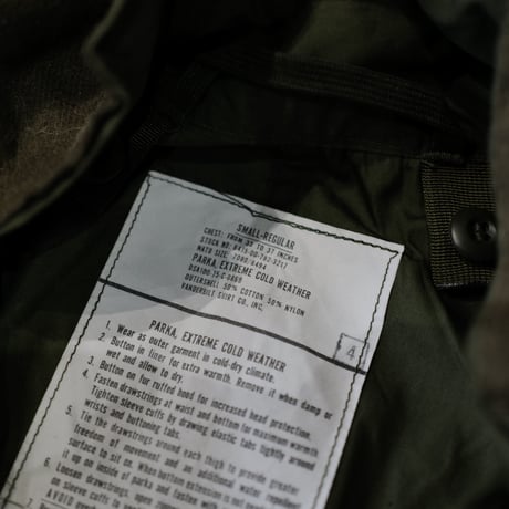 ［S］m65 parka_fullset_1970's_deadstock_no.8
