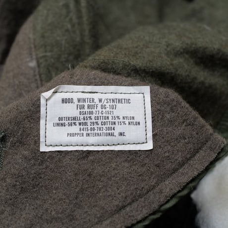 ［Free size］m65_hood_1970's deadstock