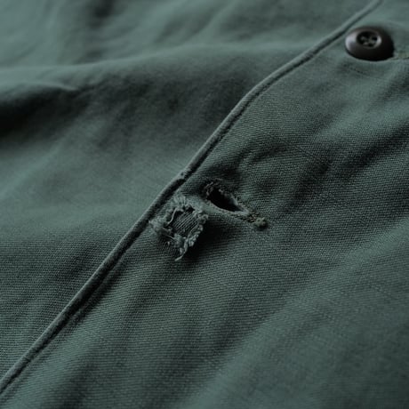 ［ 18 / XXL fit］USARMY Olive Green Shirts_no.6