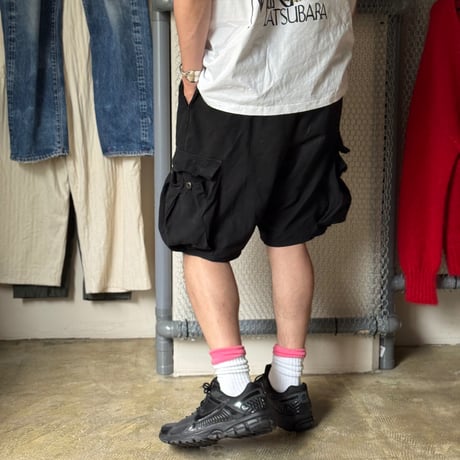 "Super Black" U.S.ARMY Summer Cargo Shorts