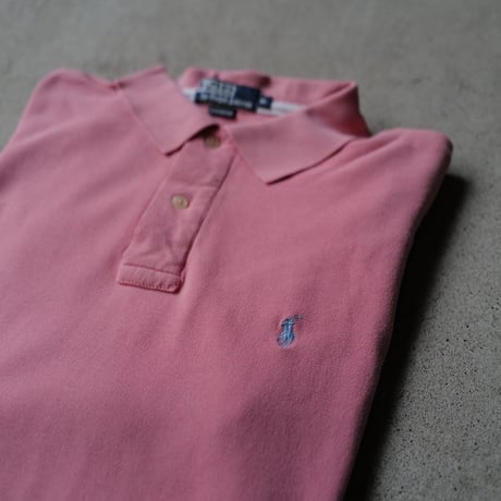［XL］POLO SHIRT_MADE IN USA_80-90s vintage_no.25