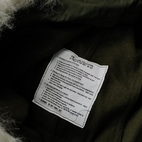 ［L］m65 parka_fullset_deadstock_plastic zipper_no.34