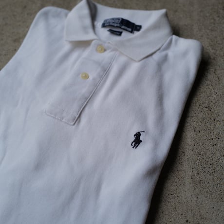 ［S］POLO SHIRT_MADE IN USA_80-90s vintage_no.