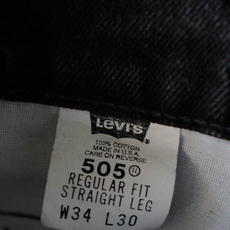 [W33 L30] Levi's 505_no.3
