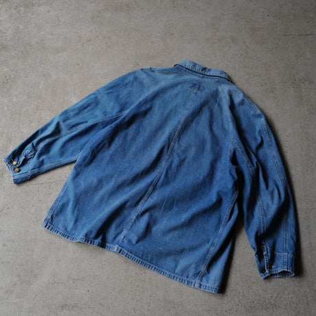 ［XL］POLO COUNTRY Denim Coverall _80s vintage