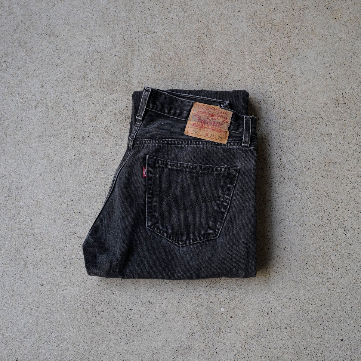 W33 L30］Levi's 501_Sulfur Black_no.11 | anytee