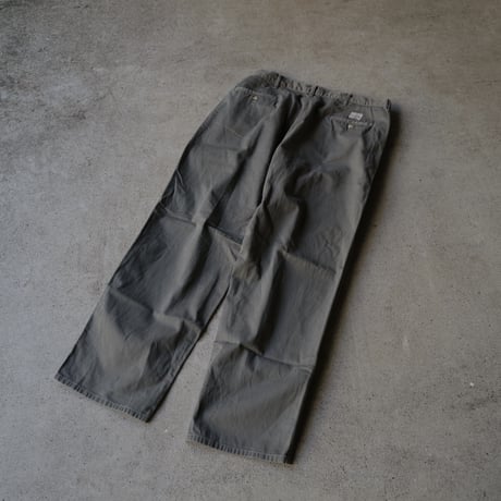 [W38 L32] VINTAGE POLO CHINO 2tuck Pants_Military Color_no.6