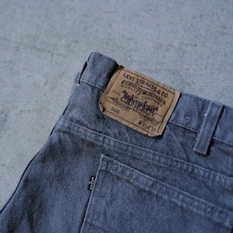 [W34 L30] 505_80s_Levi's  Gray_no.6