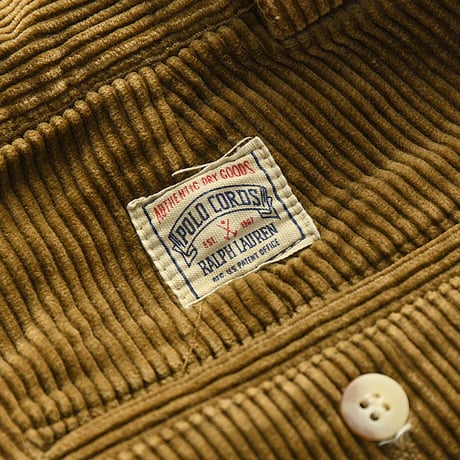 [W34 L31] POLO CORDUROY 2TUCK PANTS_80-90s vintage_no.78
