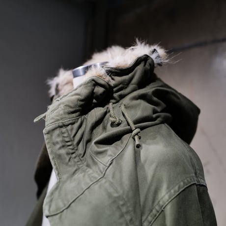 ［L］m48 parka with stencil