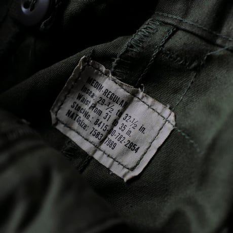 ［M-Regular］USARMY M-65 Trousers_deadstock_no.41