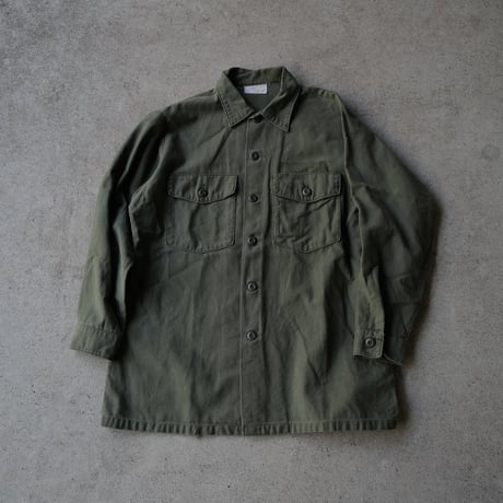 ［ XL (16 1/2)］USARMY Olive Green Shirts_Cotton100_no.16