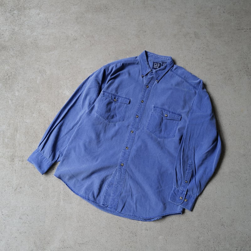 OLDGAP オリーブ レーヨン シャツカーディガン L 90S 香港製 20221028-1752-be6sdy.jpg