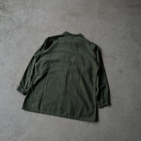 ［16 ( 1/2)］US AIR FORCE Olive Green Shirts_Cotton 100_no.24
