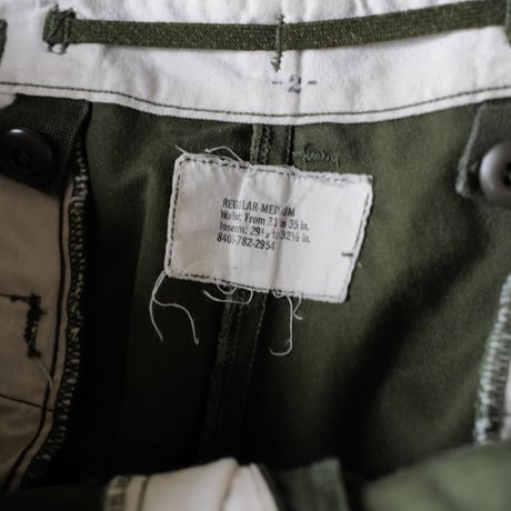 ［M-Regular］USARMY M-65 Trousers_First model_no.5