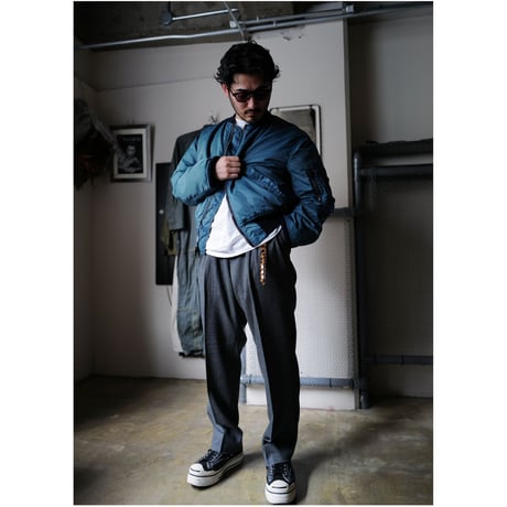 anyteeオリジナル Officer Pants Black Chino anytee classics] Officer Pants_Black Chino | a
