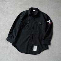 ［16 1/2 XL fit］U.S.NAVY Black Shirt_deadstock_no.16