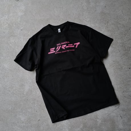 ブラックピンク ミリマニア Tee