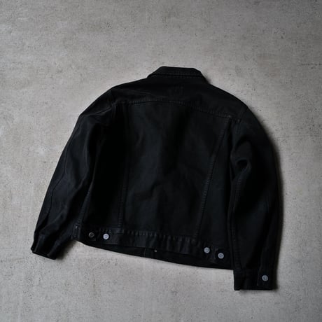 ［L］Calvin Klein Jeans_Sulfur Black Denim Jaket_90s