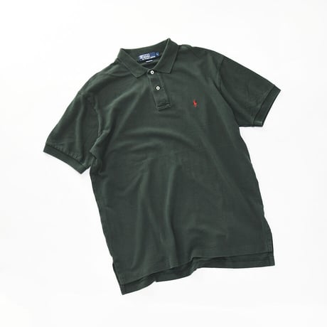 ［L］POLO SHIRT_MADE IN USA_80-90s vintage_no.12