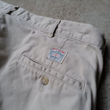 [W38] POLO CHINO SHORTS 2tuck_80-90s vintage_no.3