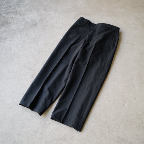 ［W37 L29］Vintage Black Pants_USNAVY Trousers_deadstock_no.1