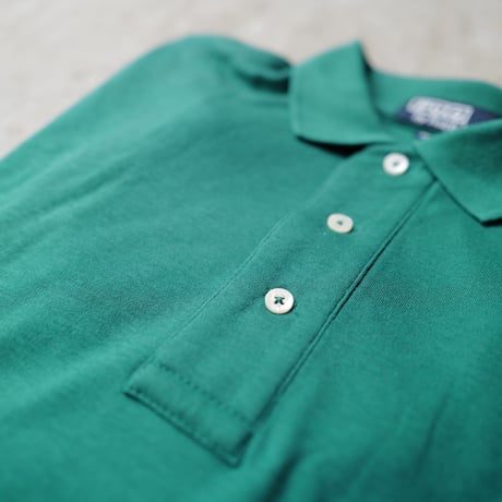［L］POLO SHIRT_MADE IN USA_80-90s vintage_no.27