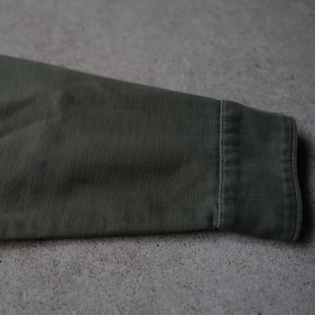 ［L (15 1/2)］USAMC Olive Green Shirts_Cotton100_no.4