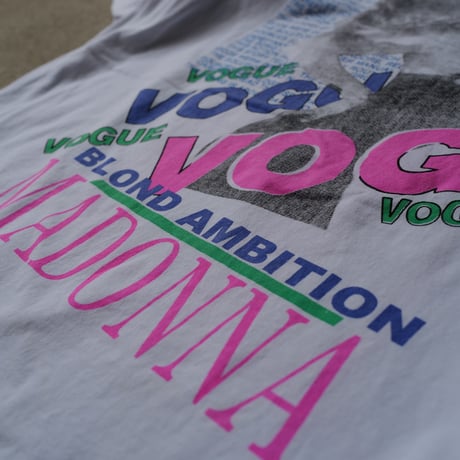 雑誌mina掲載［L］Madonna Vintage Tee_no.2