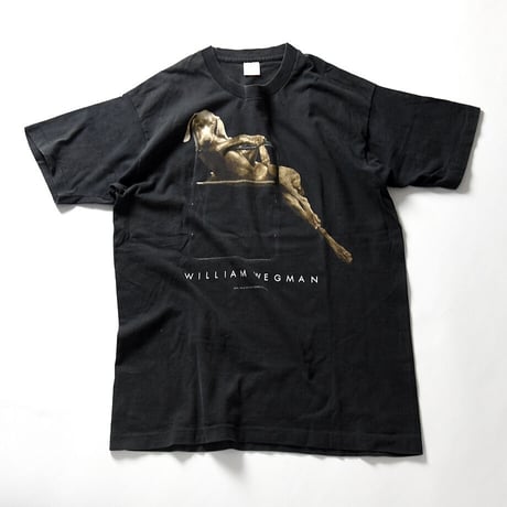 ［L］Dog Tee Vintage_William Wegman_90s vintage