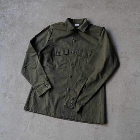 ［L (15 1/2)］USARMY Olive Green Shirts_deadstock_no.15