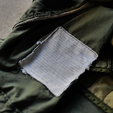 ポップアップ先行［M］m65 parka_First model_no.00