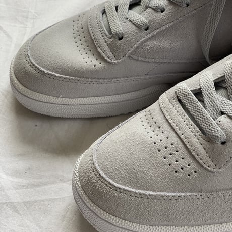 [Reebok CLUB C] Greige Natural Leather Edition