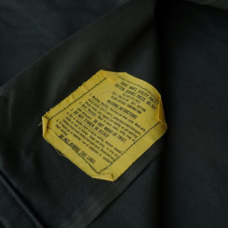 ［16 1/2 XL fit］USARMY Olive Green "BIG" Shirt_deadstock_no.8