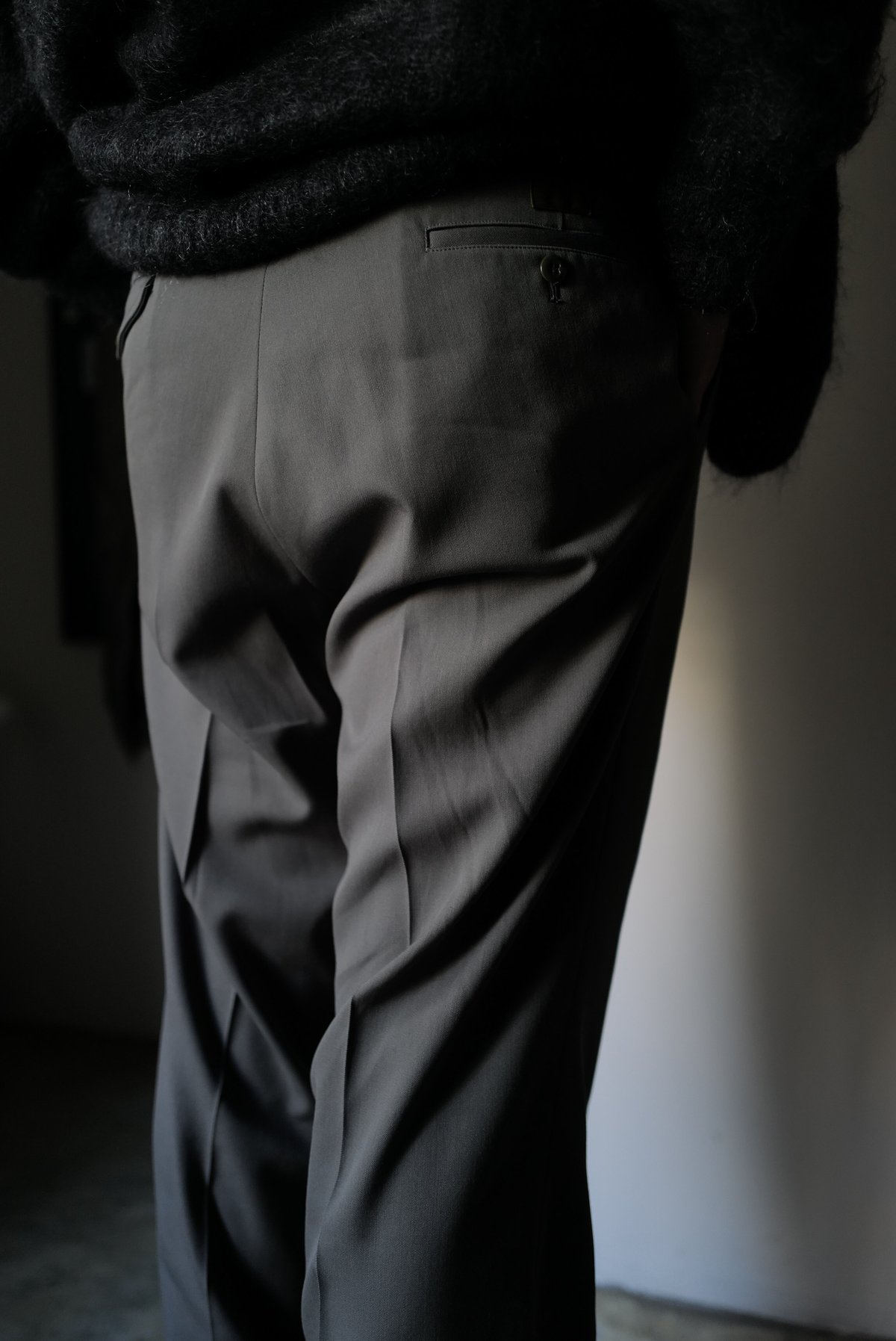 パンツ AnyteeClassics OfficerPants MilitaryGray anytee Officer Pants Military Gray Lサイズ